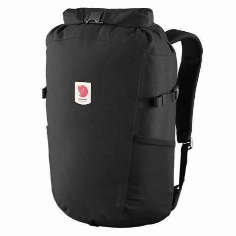 Fjallraven Ulvö Rolltop 23 Backpack Black Singapore For Men (SG-312593)